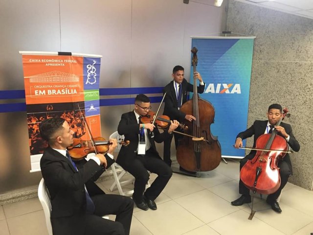 CCO quintets take part in actions with Caixa's clients